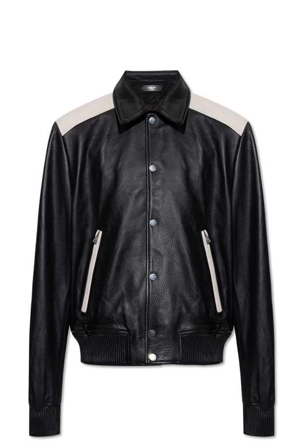 Amiri Leather Jacket