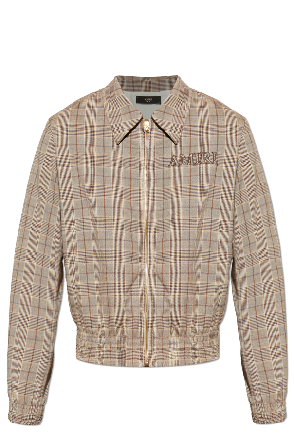 Plaid-patterned jacket od Amiri