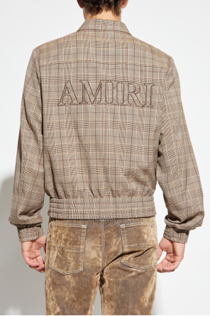 Amiri Plaid-patterned jacket