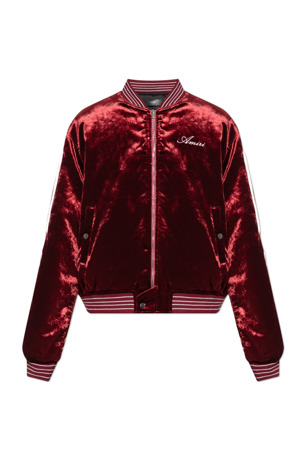 Velour ‘bomber’ jacket od Amiri