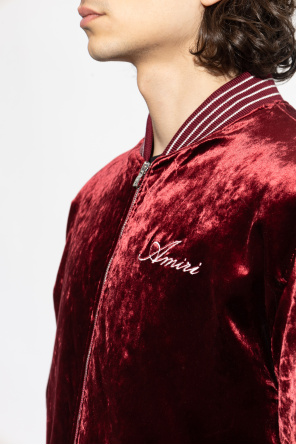 Amiri Velour ‘bomber’ jacket