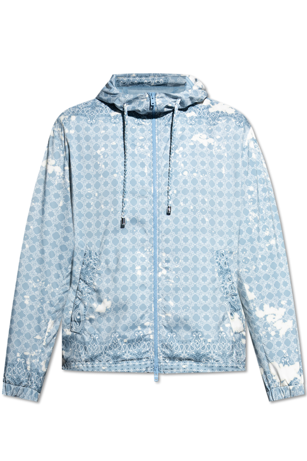 Lightweight jacket with monogram od Amiri