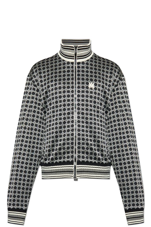 Sweatshirt with stand-up collar od Amiri