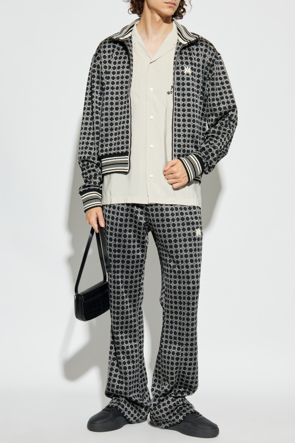 Amiri Sweatshirt with stand-up collar