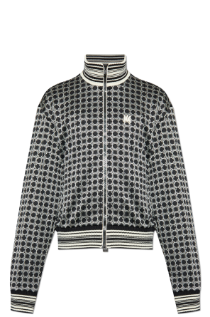 Sweatshirt with a stand-up collar od Amiri