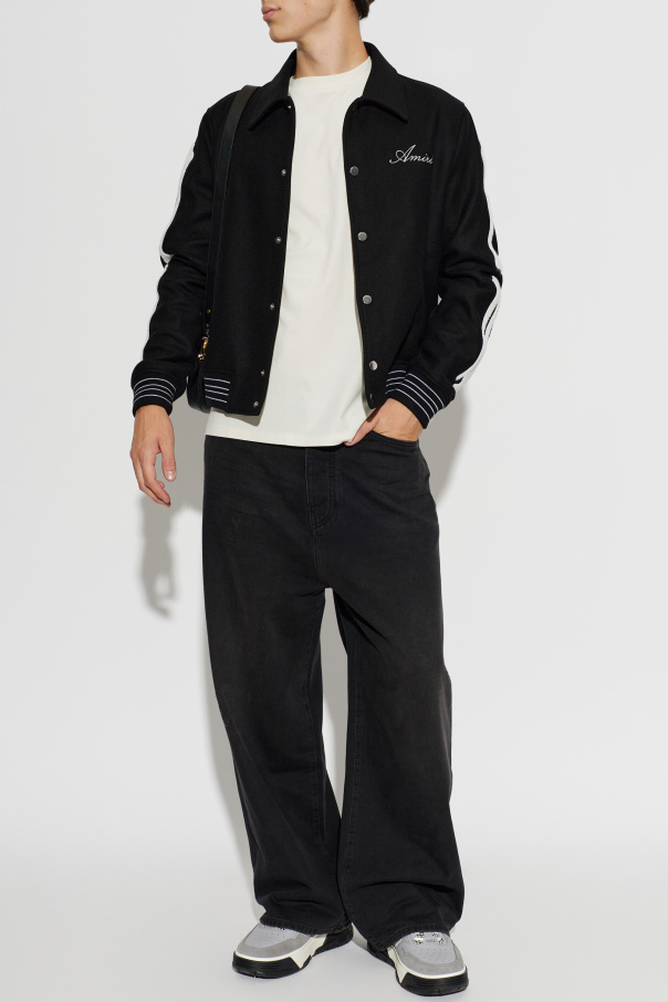 Amiri Wool jacket with logo