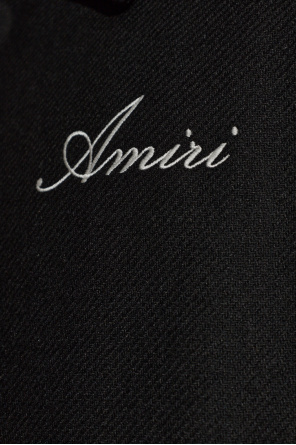 Amiri Wool jacket with logo
