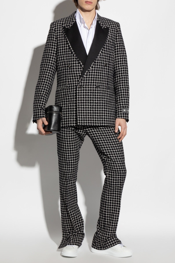 Amiri Blazer with check pattern