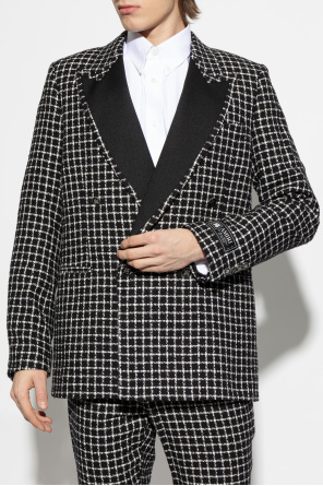 Amiri Blazer with check pattern