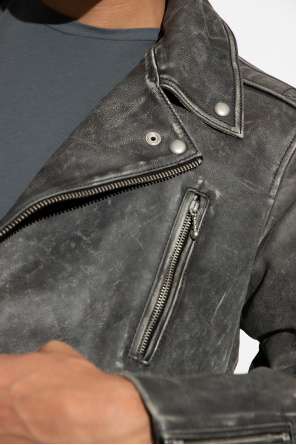 AllSaints ‘Ark’ leather biker jacket