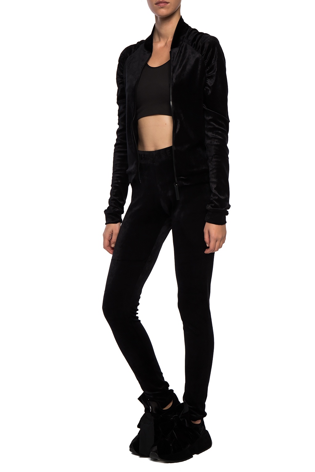 versace velvet sweatshirt
