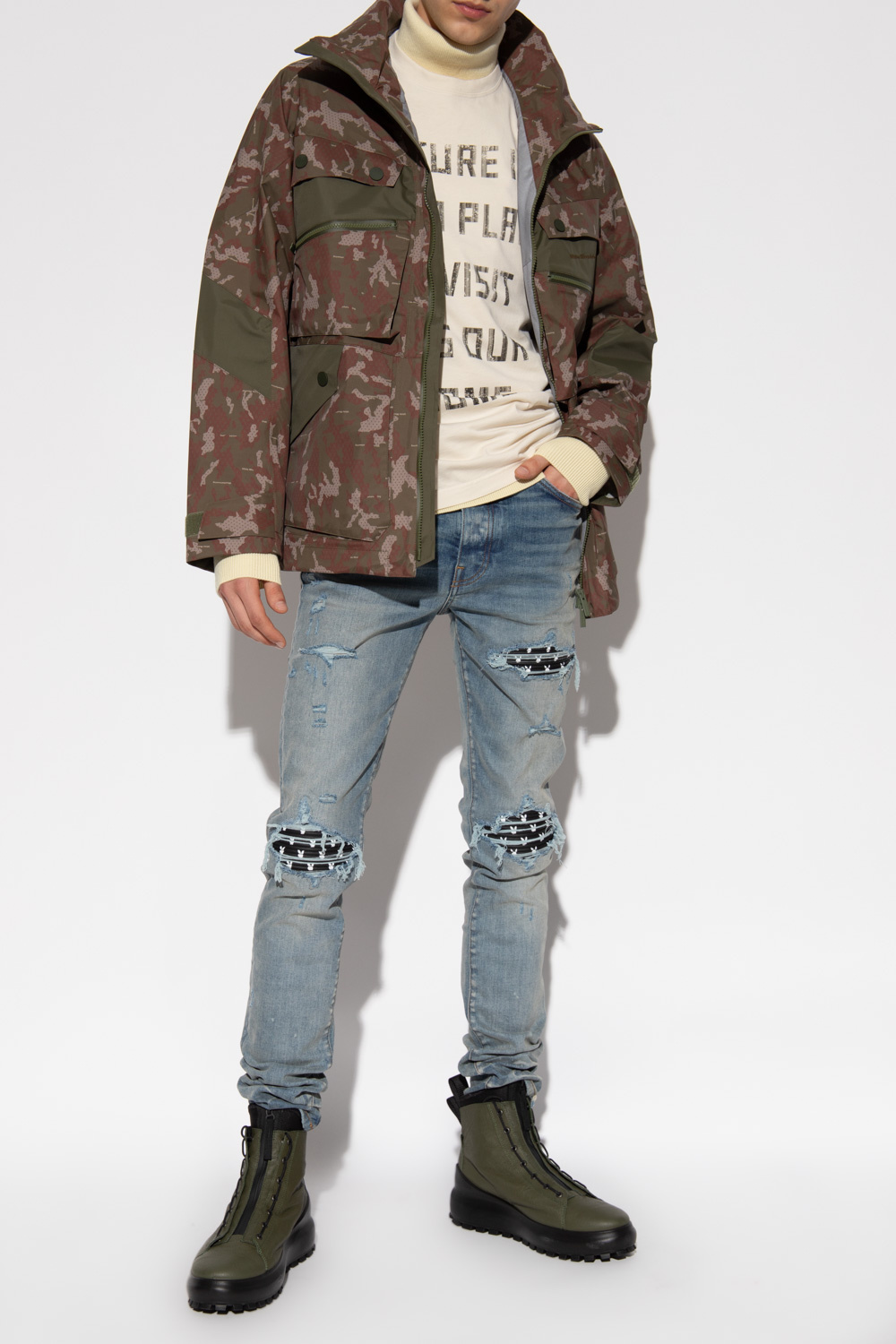 White Mountaineering Camo jacket