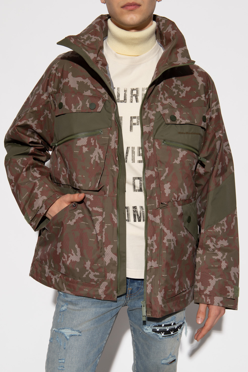 White Mountaineering Camo jacket