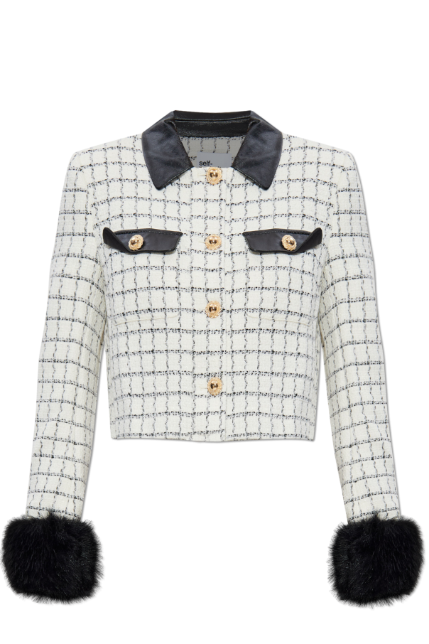 Tweed jacket od Self-Portrait