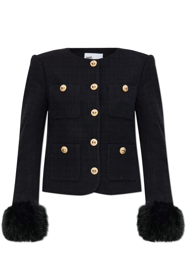 Tweed jacket od Self-Portrait