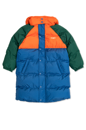 Insulated coat with logo