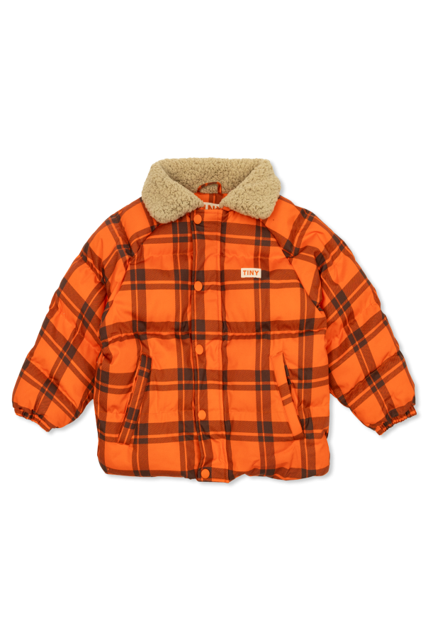 Quilted checkered jacket od Tinycottons