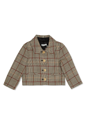 Self-Portrait Kids Chaqueta con piel sintética