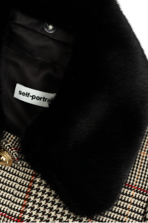 Self-Portrait Kids Chaqueta con piel sintética