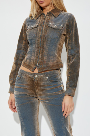 KNWLS Chaqueta con acabado de terciopelo