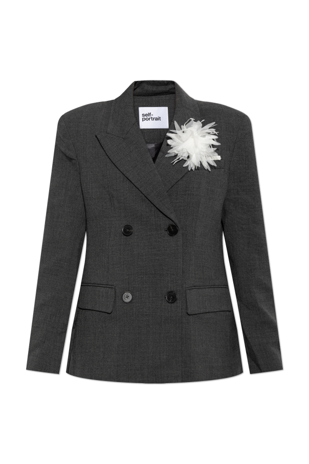 Double-breasted blazer od Self-Portrait
