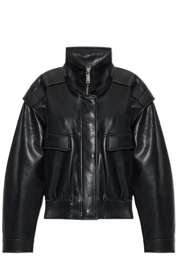 Jacket with a stand-up collar od Self-Portrait