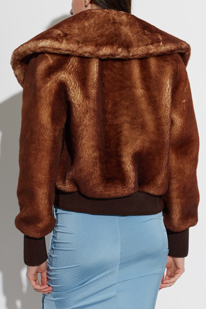 KNWLS '‘Eliza’' fur-trimmed jacket