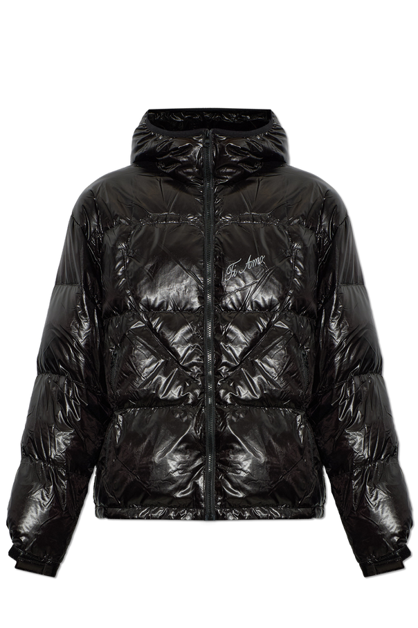 Down Hooded Jacket od CARNE BOLLENTE