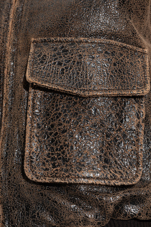 Amiri Leather jacket with pockets