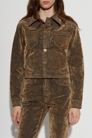 Amiri Denim jacket with logo