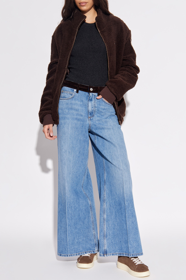 Amiri Sweatshirt with a stand-up collar