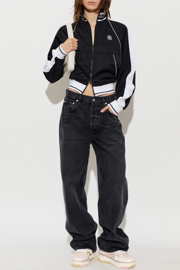 Amiri Sweatshirt with stand-up collar