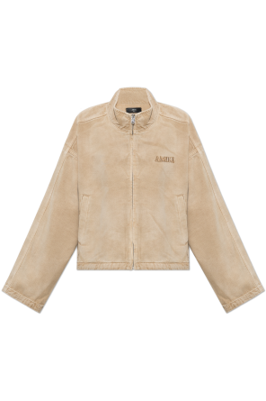 Chaqueta vaquera con cuello mao