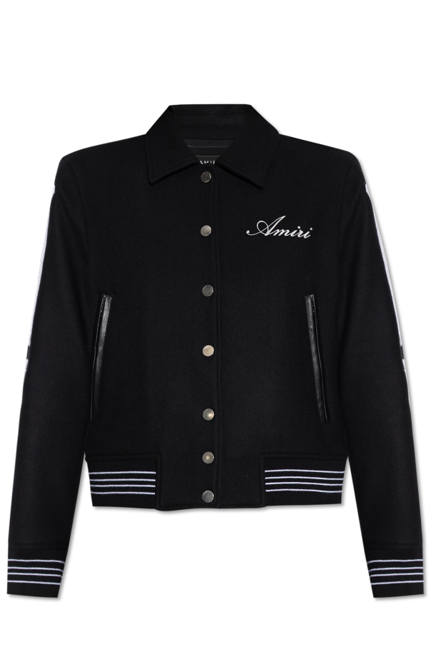 Jacket with logo od Amiri