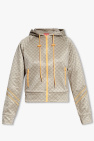 Diesel beige ‘AWST-DANA-HT22’ monogrammed hoodie
