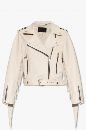 ‘ayra’ leather jacket od AllSaints
