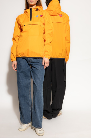 Comme des garçons x k-way od Comme des Garçons Play