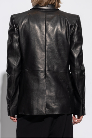 Ann Demeulemeester ‘Nathan’ leather blazer