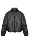 mcq black long-sleeved hoodie