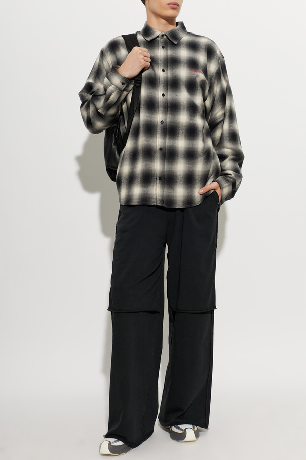 44 Label Group Plaid Pattern Shirt