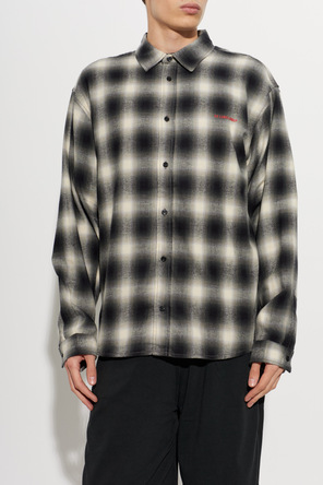 44 Label Group Plaid Pattern Shirt