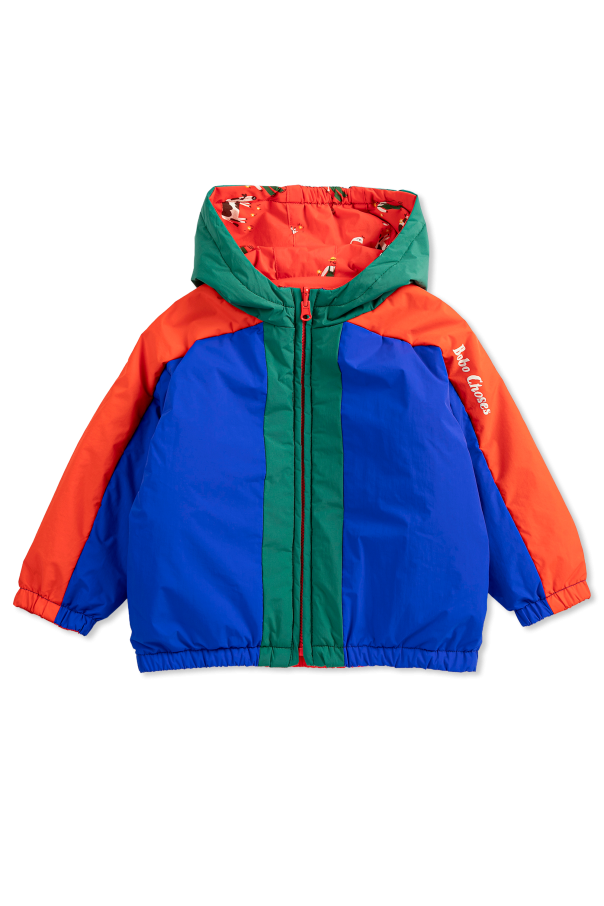 Reversible hooded jacket od Bobo Choses