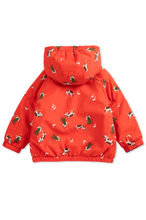 Bobo Choses Reversible hooded jacket