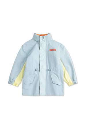 Kurtka przeciwdeszczowa z kapturem