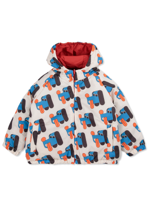 Bobo Choses Dwustronna kurtka z kapturem