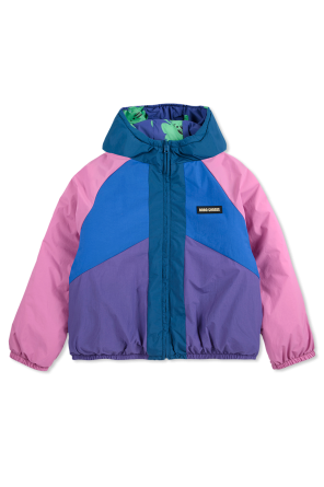 Reversible hooded jacket