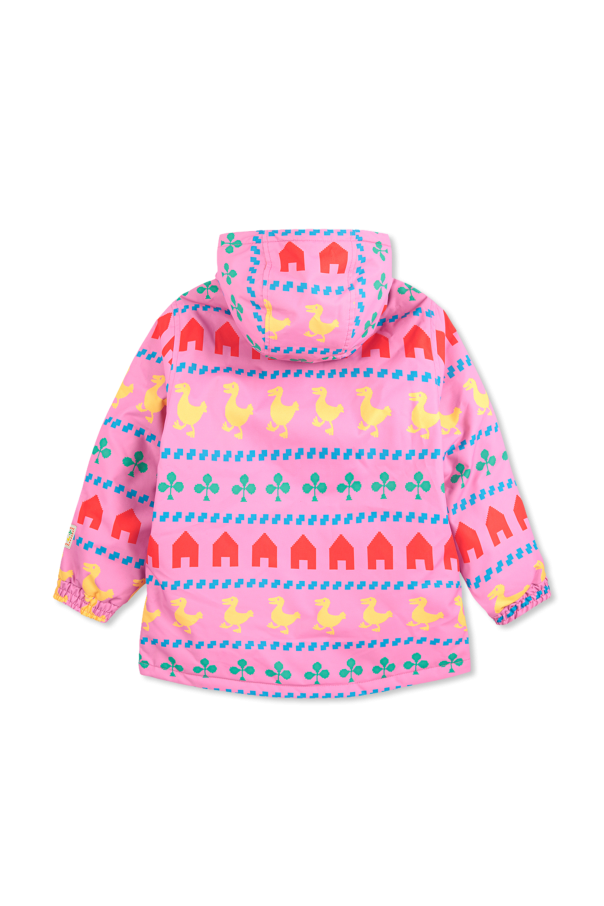 Bobo Choses Skijacke mit buntem Aufdruck