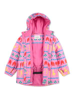 Bobo Choses Skijacke mit buntem Aufdruck