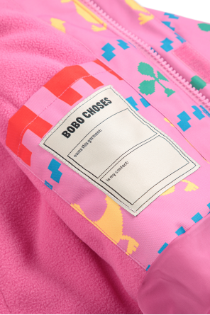 Bobo Choses Skijacke mit buntem Aufdruck