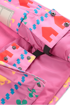 Bobo Choses Skijacke mit buntem Aufdruck